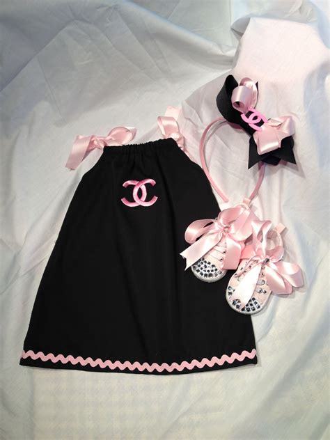 chanel inspired baby shoes|Chanel outfits for kids.